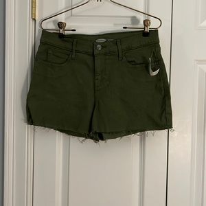 Old Navy boyfriend cutoff shorts size 4